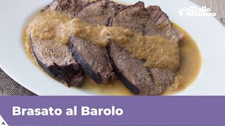 BRASATO AL BAROLO RICETTA ORIGINALE [upl. by Itak]