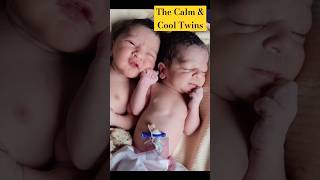 Cool and Cute Fraternal twin Newborn Babies immediately AfterBirth [upl. by Yran]