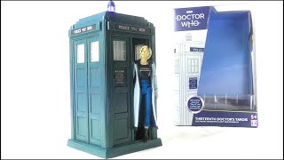 DOCTOR WHO 13th Doctor Electronic Tardis Toy Review  Votesaxon07 [upl. by Castle]