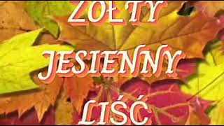 Żółty jesienny liść [upl. by Lexy]