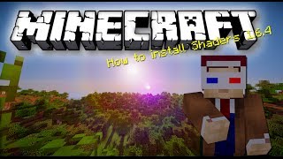 Minecraft How to install Shaders 164 [upl. by Amir]