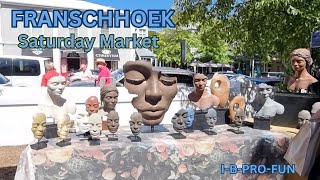 FRANSCHHOEK SATURDAY MARKET [upl. by Oleta]