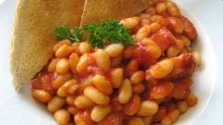 Baked Beans gebackene Bohnen [upl. by Orsay]