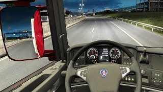 Euro Truck Simulator 2  Scania R460  Brussel to Calais [upl. by Imugem]