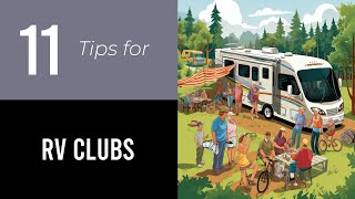 11 Tips On Rv Clubs For Seniors [upl. by Adahs60]