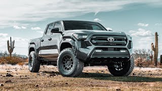 New 2024 Toyota Tacoma SR5 Longbed Build Review [upl. by Annuahs]