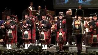 Flower of Scotland  Scots Guards  Lucca Phil Orc  Andrea Colombini  Puccini e la sua Lucca [upl. by Nerha411]