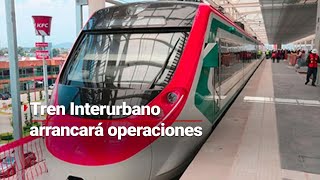 SÚBALE HAY LUGARES  Así iniciará el trayecto del Tren Interurbano [upl. by Airat]