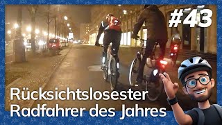 🚴‍♂️ Rücksichtslosester Radfahrer des Jahres Rotlichverstöße und … – Dashcam Berlin Cycling Diary [upl. by Constancy]