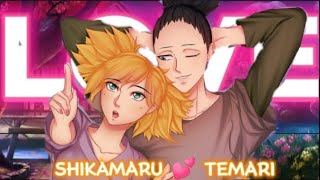 SHIKAMARU 💕 TEMARI LOVE STORY CUT COUPLES [upl. by Nadual]