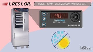 Cres Cor FullSize Cook and Hold Oven [upl. by Saunder]