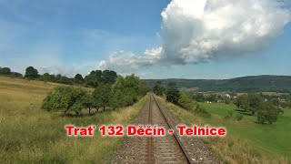 Trať 132 Děčín  Telnice [upl. by Adamek522]