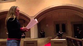 Hildegard Von Bingen  quotColumba aspexitquot Kantorei Rehearsal [upl. by Kevon]