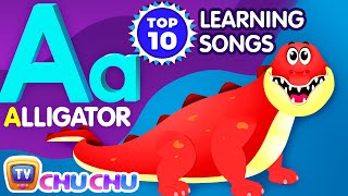 Phonics Song Lets Learn the Colors amp More  Top 10 Learning Videos  ChuChu TV Nursery Rhymes [upl. by Idnahk]