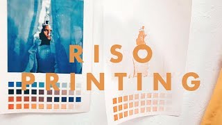 Riso printing [upl. by Aidroc206]