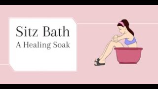 ROLE OF SITZ BATH IN ANORECTAL DISEASES [upl. by Corvese]