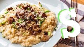 How to Make Mushroom Risotto Recipe  Sorted Food [upl. by Adnohryt]