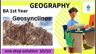 Ba 1st semester geography geosyncline in English geosyncilineba 1st year geography by Simran [upl. by Wayne]