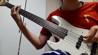 king of kings bass cover Hillsong version [upl. by Gnidleif]