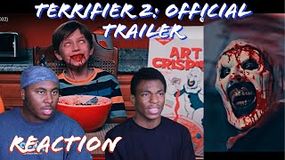 quotIs It Legal To Watch Thisquot  Terrifier 2  Official Trailer 2022 Reaction [upl. by Htenek]