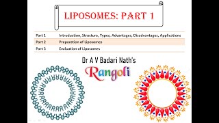 Liposomes Part 1 Introduction Structure Types Advantages Disadvantages Applications [upl. by Yasmin]