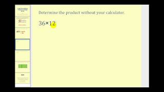 Using the Distributive Property to Multiply Quickly [upl. by Ylrak]