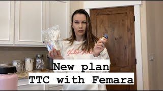 NEW PLAN  1st Cycle on 5 mg FemaraLetrazole CD 48 Side effects TTC after 35 Vlog style [upl. by Trip]