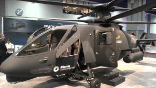 AUSA 2015 Sikorsky S97 Raider helicopter  first flight [upl. by Secnarfyram522]