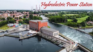 Hydroelectric Power Station Drone Exploration  Turbigo Italy 🇮🇹 [upl. by Aivatnohs]