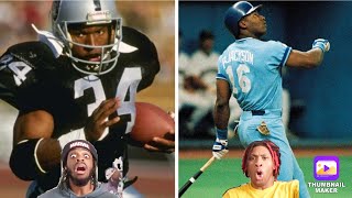 BO JACKSON COULD DO IT ALL Ki amp Jdot Reacts to Bo Jackson  Super Bo Remastered [upl. by Miarhpe]