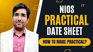 NIOS October 2024 Practical Exam Date Sheet  Solved NIOS Practical [upl. by Acisset]