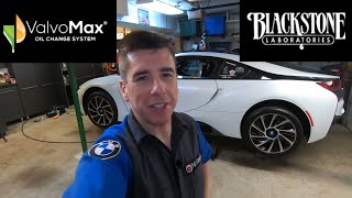 BMW i8 Oil Analysis and ValvoMax quick drain How To [upl. by Karil999]