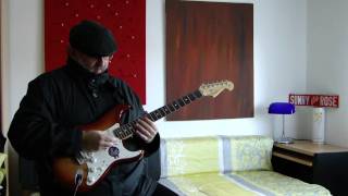 DA FUNK KEEPS IT UP  Guitar Jam Groove Improv Fender Boss GT10 DigiTech JamMan  SUNNYROSE [upl. by Suneya]