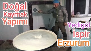 Doğal Sütten Kaymak Tarifi [upl. by Koo]