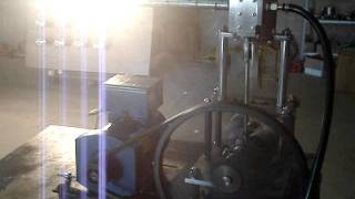 10 HP Steam Engine making eletricity [upl. by Eninaj]