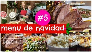 Menú completo de Navidad  1  Recetas de Guarniciones  Con que acompañar un jamón de cerdo [upl. by Werda202]