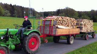 Holz fahrenmit Fendt Dieselross F 24L [upl. by Ahiel650]