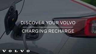 Charging your electrified Volvo Recharge vehicle [upl. by Adnoluy]