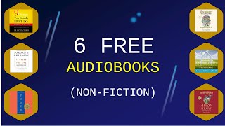 6 Free Non Fiction Audiobooks You Shouldnt Miss 🎧 Free Audiobooks in English [upl. by Rock]