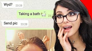 FUNNIEST BOYFRIEND  GIRLFRIEND TEXTS [upl. by Granthem]