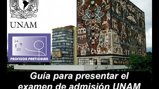 guia para examen de admision unam [upl. by Janetta]