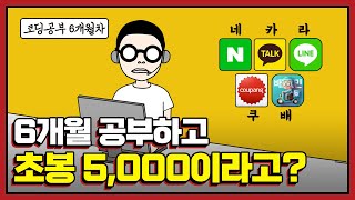 비전공자가 6개월만 공부하면 초봉 5000만원 개발자가 된다고 [upl. by Odilo]