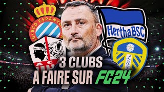 3 PROJET pour un OBJECTIF PROMOTION à faire en CARRIÈRE MANAGER sur FC24 [upl. by Tamma]