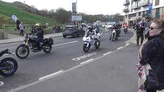 Memorial Ride for Dave Myers of the Hairy Bikers  Sunday 7th April [upl. by Nhguavad]