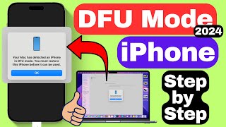 StepbyStep Enter DFU Mode on iPhone 2024 Update [upl. by Davilman]