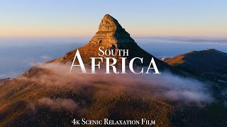 South Africa 4K  Scenic Relaxation Film With African Music [upl. by Atirihs]