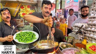 Spiciest Delhi Street Food  440 Volts wala Omelette Afeem wala Qorma in Chawri Bazar [upl. by Eerrahs881]