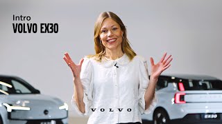 Introduktion til vores lille elektriske SUV  Volvo EX30 Guide [upl. by Goldstein871]