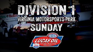 Division 1 NHRA Lucas Oil Drag Racing Series from Virginia Motorsports Sunday [upl. by Deenya]