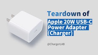 Teardown of Apple 20W USBC Power Adapter Charger [upl. by Keil]